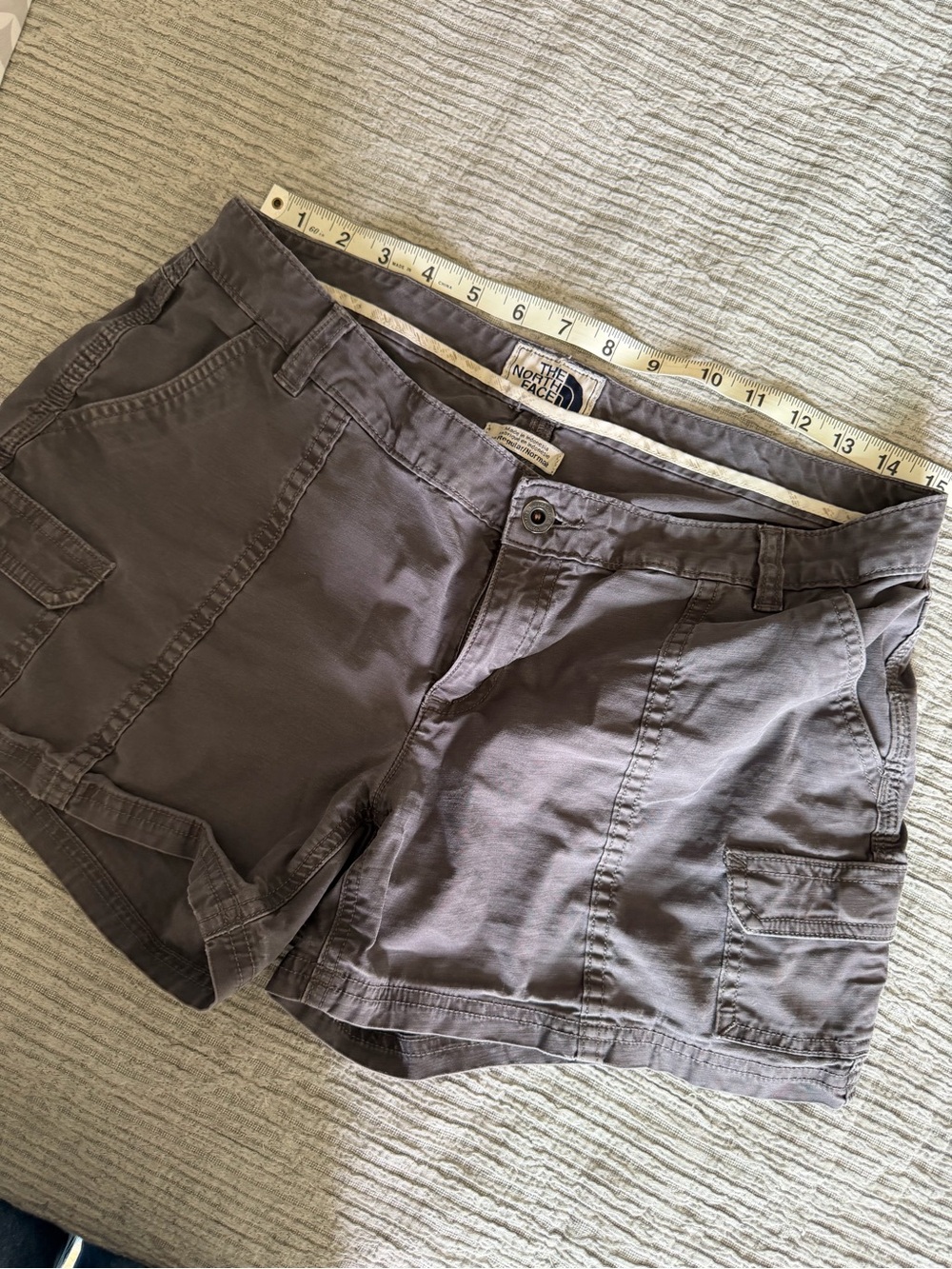 The North Face Women's Charcoal Cargo Shorts